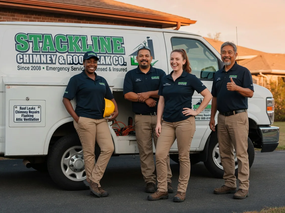 Chimney flashing repair company in Rutland, ND